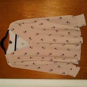 Ann Taylor V-neck Blouse